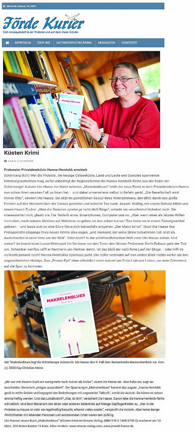 Förde Kurier Online, 19.02.2020