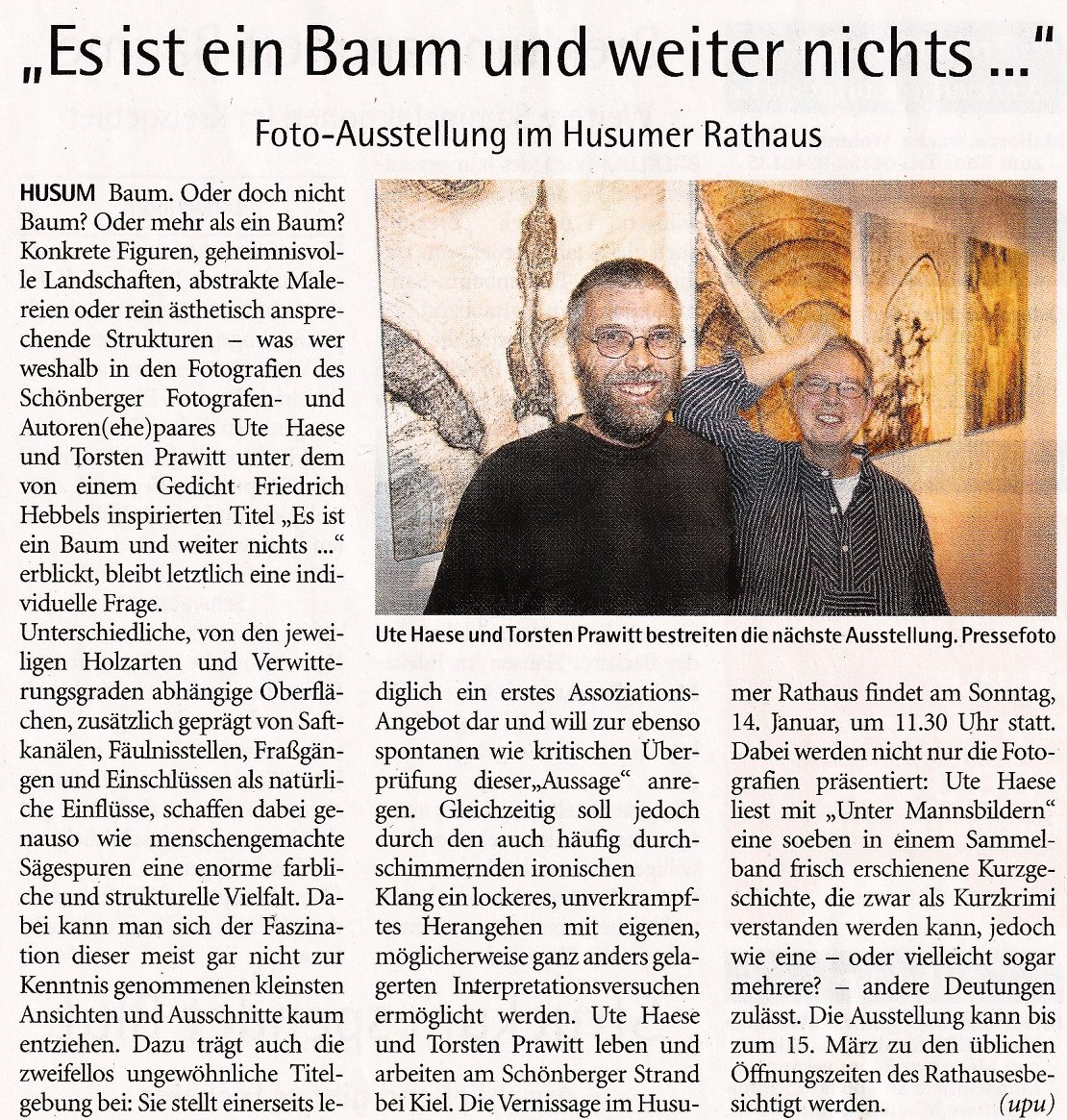 WochenSchau Nordfriesland, 14.01.2024