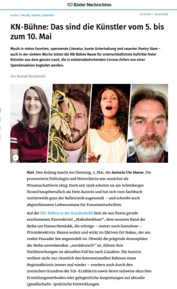 KN-Online, 4. Mai 2020